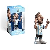 MINIX COLLECTIBLE FIGURINES - Lionel Messi, Official Argentina, Sports Collectable 12 cm Figurine, Unique Soccer Gift for All Ages, Football Stars