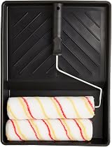 Fit For The Job 4 Piece 9 Inch Twin Paint Roller Set with Tray view 4