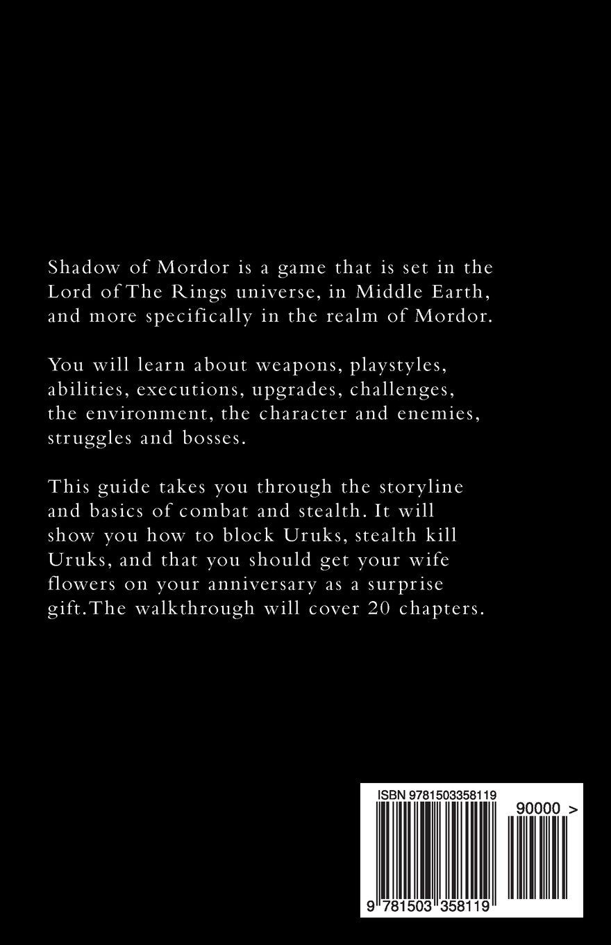 The Best Unofficial Players Guide For Shadow Of Mordor How - 