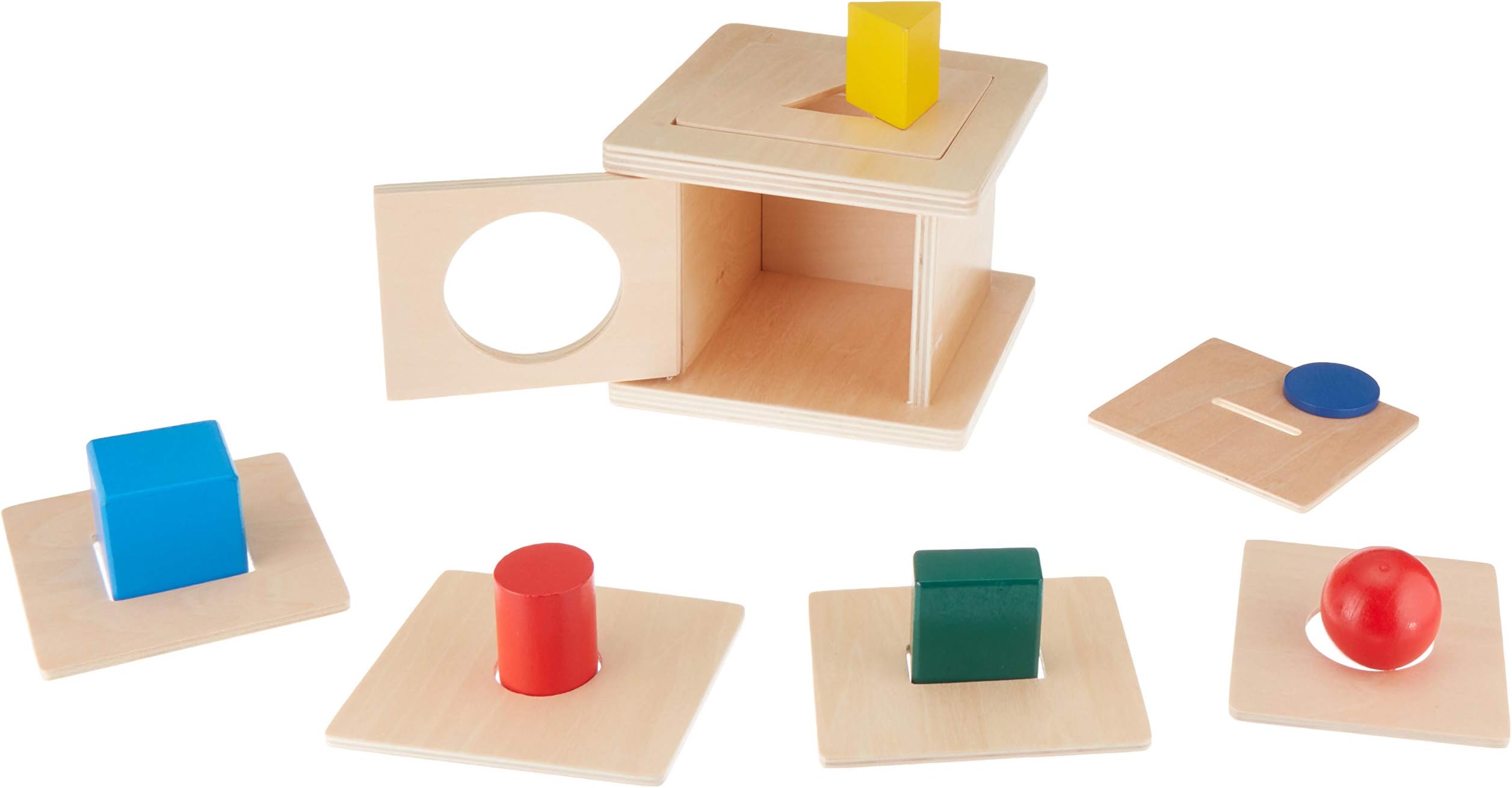 MEROCO Montessori Baby 6 in 1 Todders Shaped Matching Game Development Toys