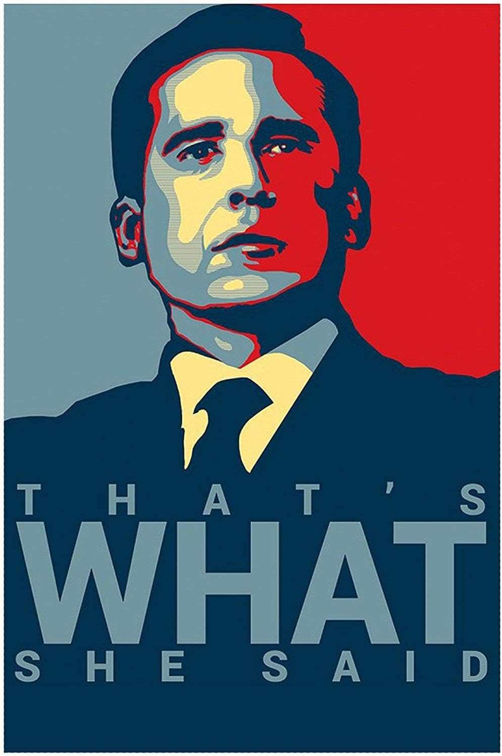 Michael Scott's Funny Motivational Poster.That's What Print 16 X 25 inch, Rolled Print Sticker Retro Unframed Wall Art Gifts 40x63cm