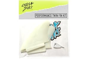 Catch Surf Hi-Perf Keel Twin Fin Set, Natural