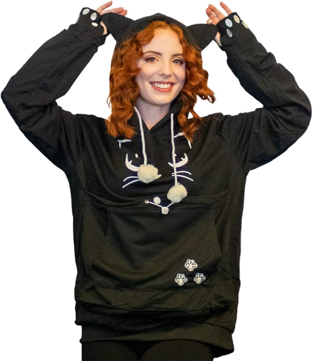 cat carrying hoodie amazon