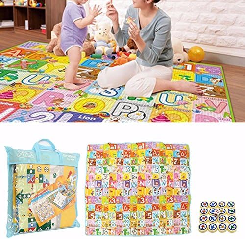 New Baby Activity Foam Floor Play Mat Gym Educational Learning Padded Flying Chess By Letbo