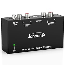 Jancane Phono Preamp for Turntable- Mini Electronic