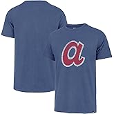 47 Brand MLB Men's Vintage Franklin Cooperstown Team Color Primary Logo Short Sleeve Baseball T-Shirt