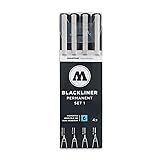 MOLOTOW Blackliner Pen 4-Pen Set 1