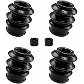 CCNU 4PCS Brake Caliper Pin Bushing Kit, Rubber Caliper Slide Pins Boots for Sealing, Durable Caliper Rebuild Kit Automotive Replacement Drive Shaft Assemblies Brake Bushings for Honda, Chevy, Pontiac