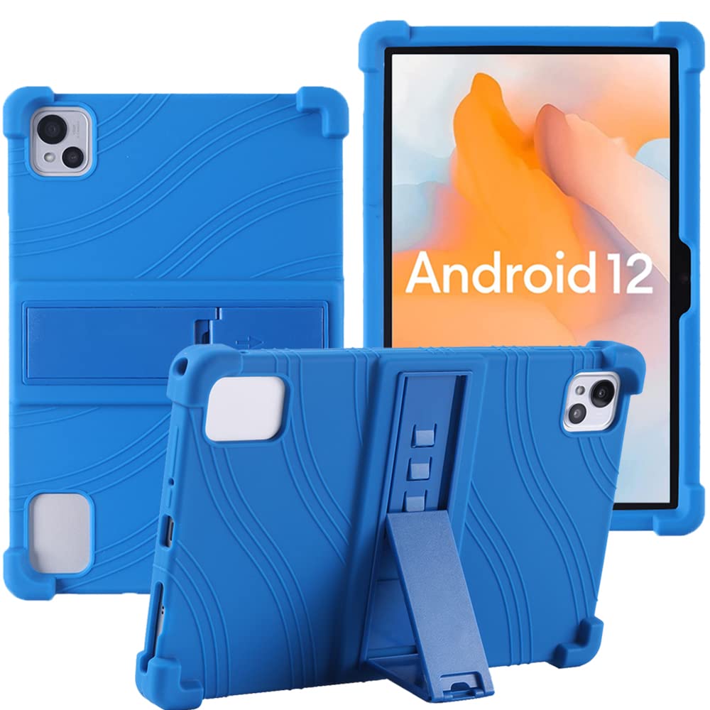 YHFZR Case for Blackview Tab 13, Soft Kid Friendly Light Weight Build in Kickstand Protective Case for Blackview Tab 13 10.1 Inch, Dark Blue