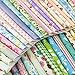 flic-flac Quilting Fabric Squares 100% Cotton Precut Quilt Sewing Floral Fabrics for Craft DIY (4 x 4 inches, 240pcs)