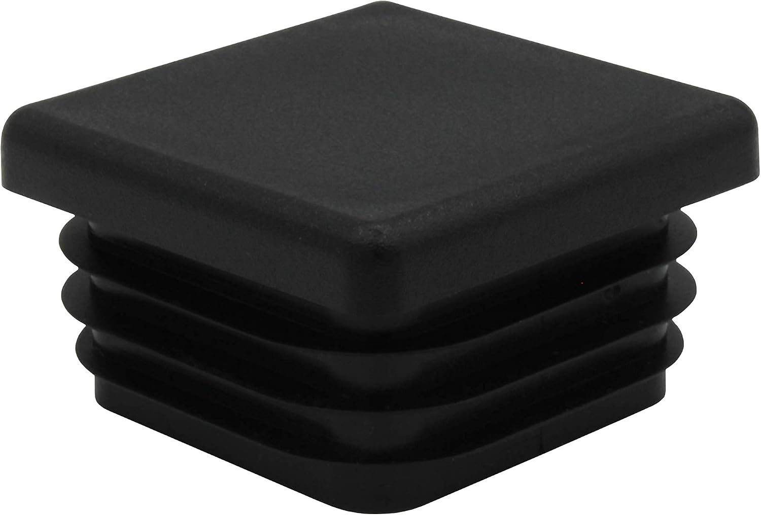 FUX 10 pieces square plastic end caps, 10x10mm-120x120mm, tube inserts, chair leg floor protectors, furniture feet