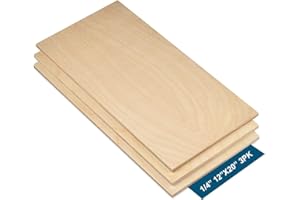 Anderson Plywood 6MM Baltic Birch Plywood – B/BB Grade, Perfect for Arts and Crafts, School Projects and DIY Projects, Drawing, Painting, Wood Engraving, Wood Burning and Laser Projects (12x20)