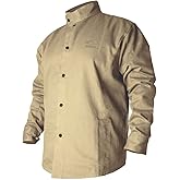 Black Stallion (BXTN9C BSX 9 oz Flame-Resistant Cotton Welding Jacket