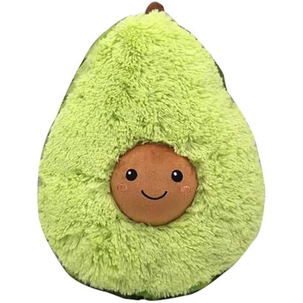 giant plush avocado
