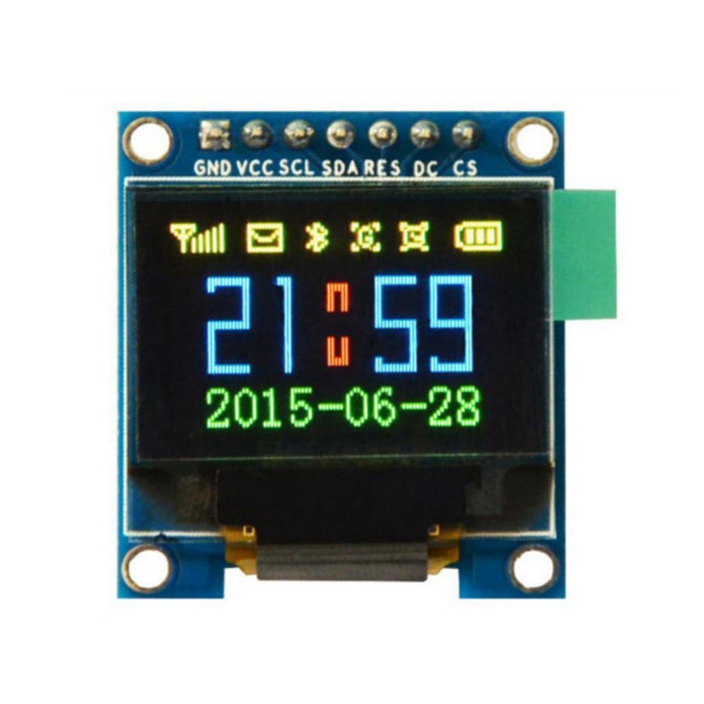DollaTek 0.95 Inch 7 Pin Colorful 65K SPI OLED Display Module SSD1331 96x64 Resolution For 51 STM32