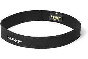 Halo Headband Sweatband Slim, 1" Pullover Hairband, Holds Hair in Place and Channels Sweat From Your Face