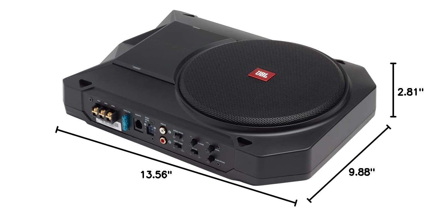 JBL Basspro SL2 - Powered under seat subwoofer system, Black