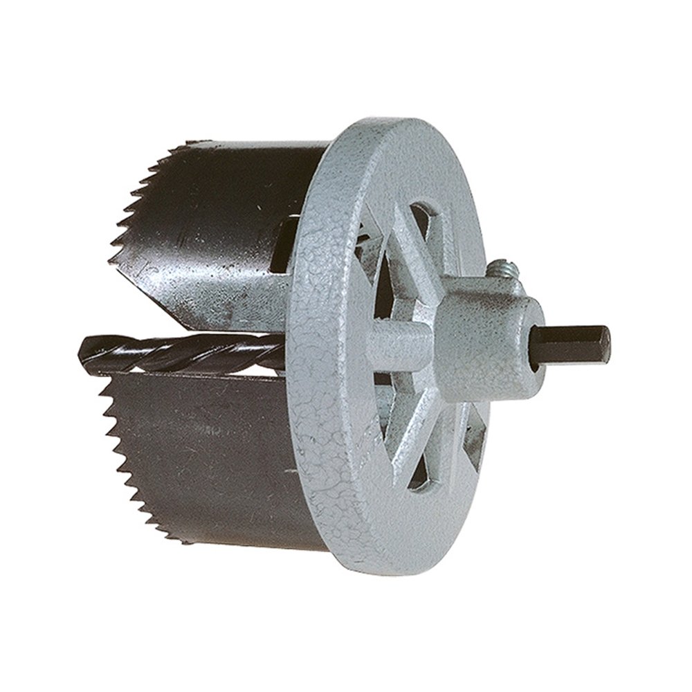 Stubai 418550 Hole Saw Set, Silver/Black