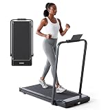 OLIXIS Walking Pad Treadmill for Home, Under Desk Treadmill with Handle for Small Space, Portable Design for Home Office Workouts, LED Display with Remote Control, Low Noise