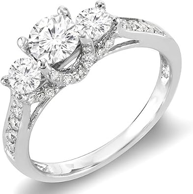 unique 3 stone ring designs