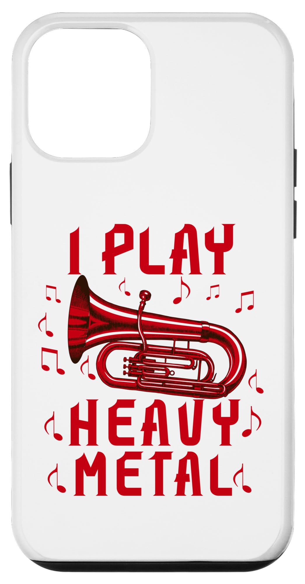 iPhone 12 mini I Play Heavy Metal Tuba For Tubist Player Case