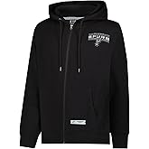 Ultra Game Men's NBA Official Super Soft Driver Full Zip Hoodie Jacket Sweatshirt