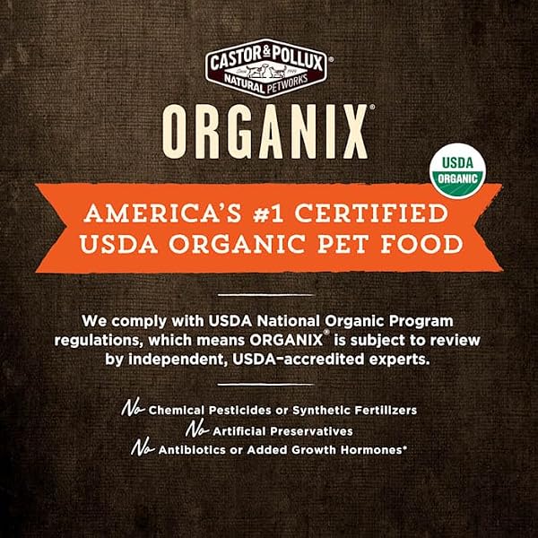 CASTOR & POLLUX ORGANIX GRAIN FREE CHICKEN PATE WET CANNED CAT FOOD, 5.5 OZ., CASE OF 24