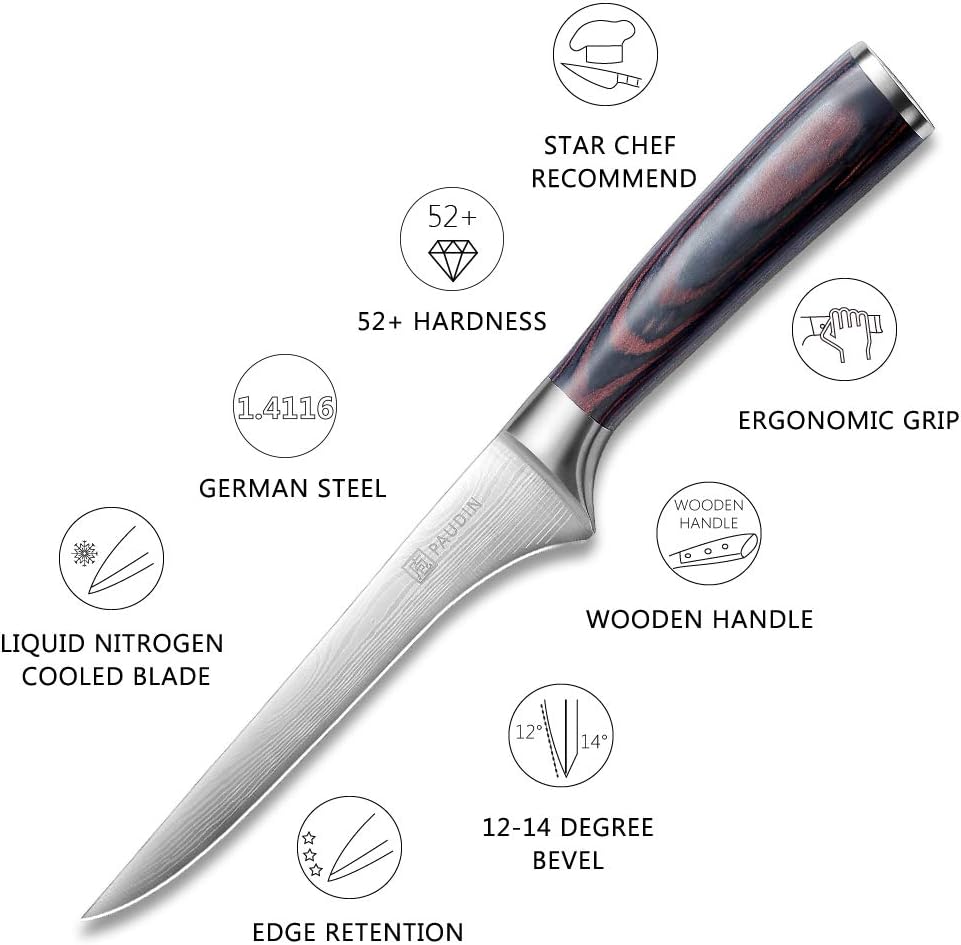 PAUDIN 6 Inch Filleting and Boning Knife - Image 5