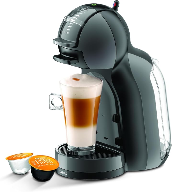 Nescafé Dolce Gusto Mini Me, cafeteira automática de cápsulas, pressão de 15 bar, capacidade de 0,8 L, compacta, paragem automática, preta, KP1438AS
