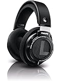 Philips SHP9500 HiFi Precision Stereo Over-Ear Headphones (Black)