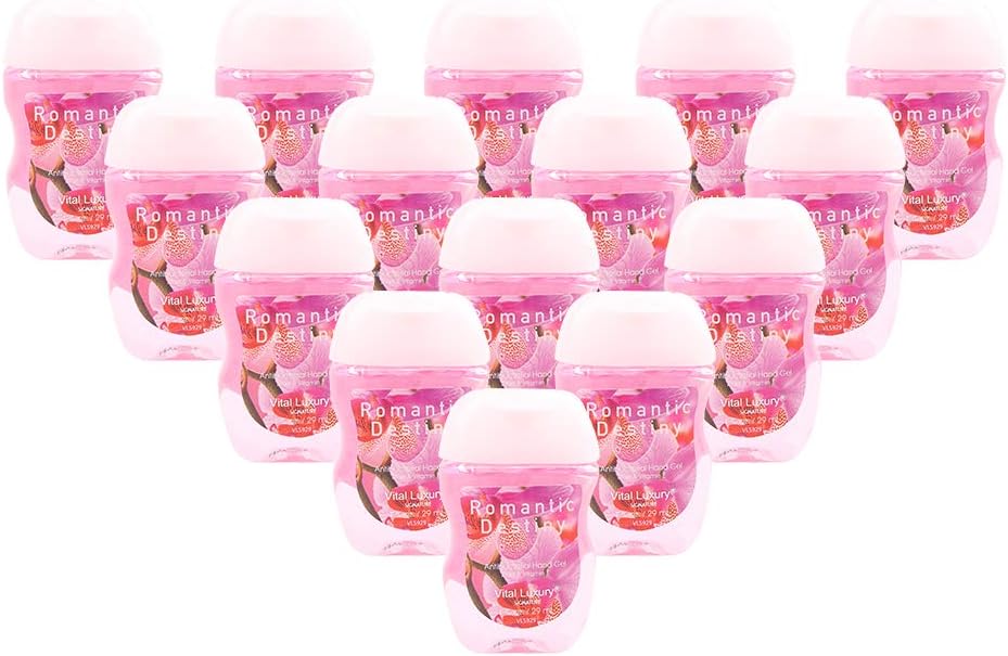 Vital Luxury Signature - Antibacterial Hand Sanitizer-Romantic Destiny,1 Fl,Oz Each(Pack of 15)