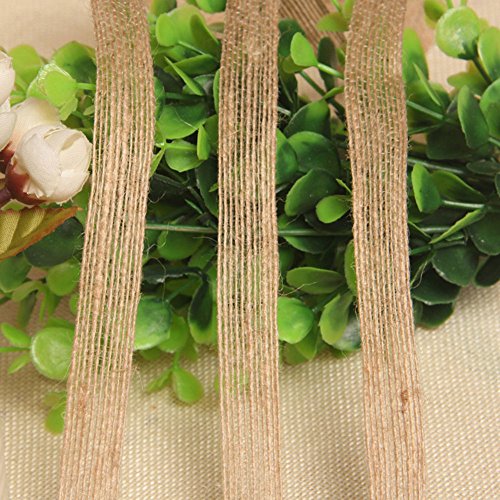 3 Natural+Burlap+Beautiful+Wedding+Decoration