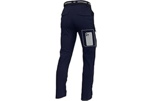 LINLANG EN Men's Lightweight Hiking Cargo Pants Waterproof Quick Dry Travel Fishing Climbing Work Outdoor Pants