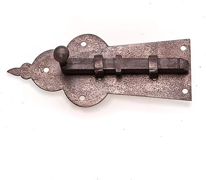 Antieke As Schubriegel Schuifzegel Als Antiek Platte Grendel Voor Deur En Poort Ijzeren Grendel Amazon Nl