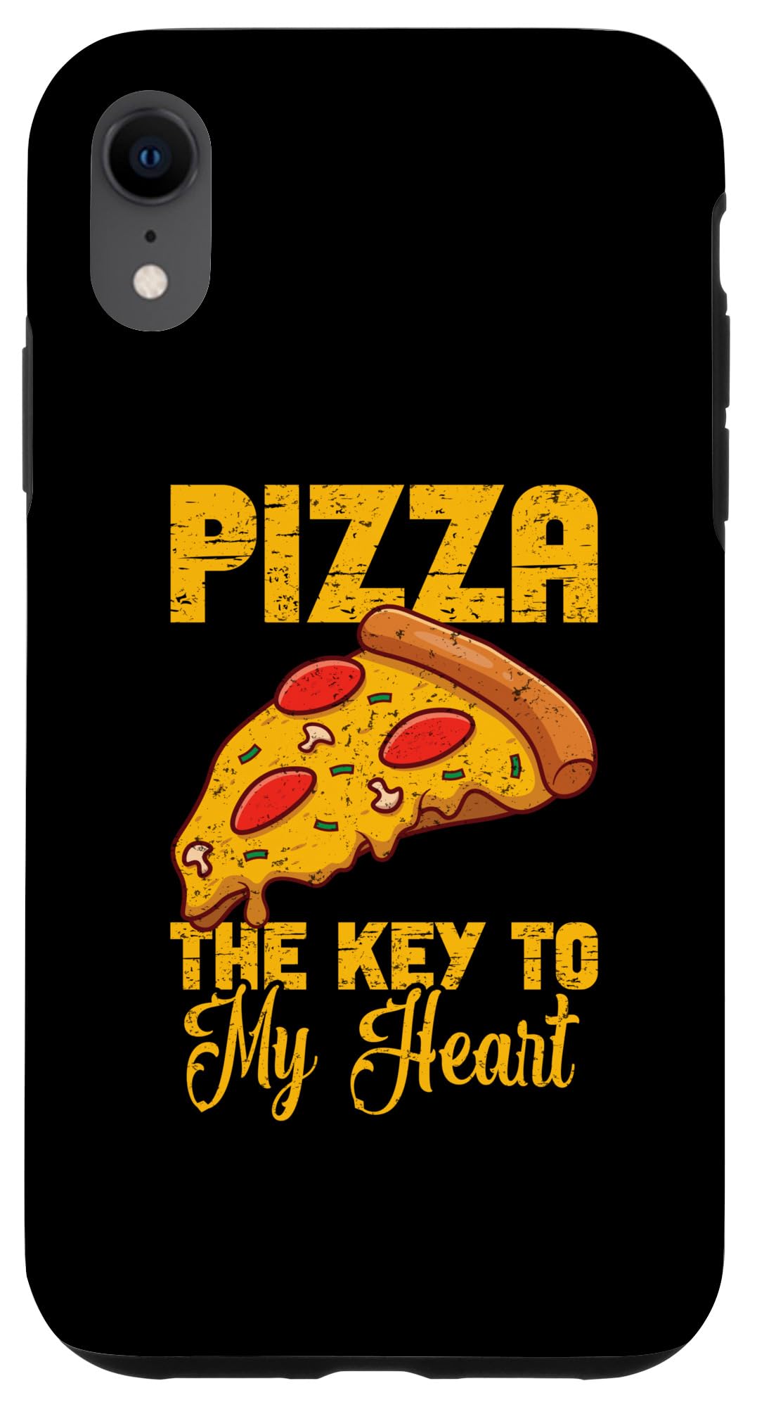 iPhone XR Pizza The Key To My Heart Funny Pizza Lover Men Women Case