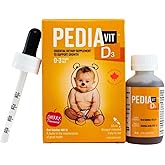PediaVit Liquid Vitamin D3 400IU, 50mL