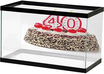 Amazon Com Background Poster 40th Birthday Yummy Desert Sweet