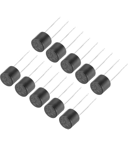 Fusible 392 carré/382 rond à soufflage lent,10 pièces,T500mA 0.5A l Fusible 392 carré/382 rond à soufflage lent,10 pièces,T500mA 0.5A l