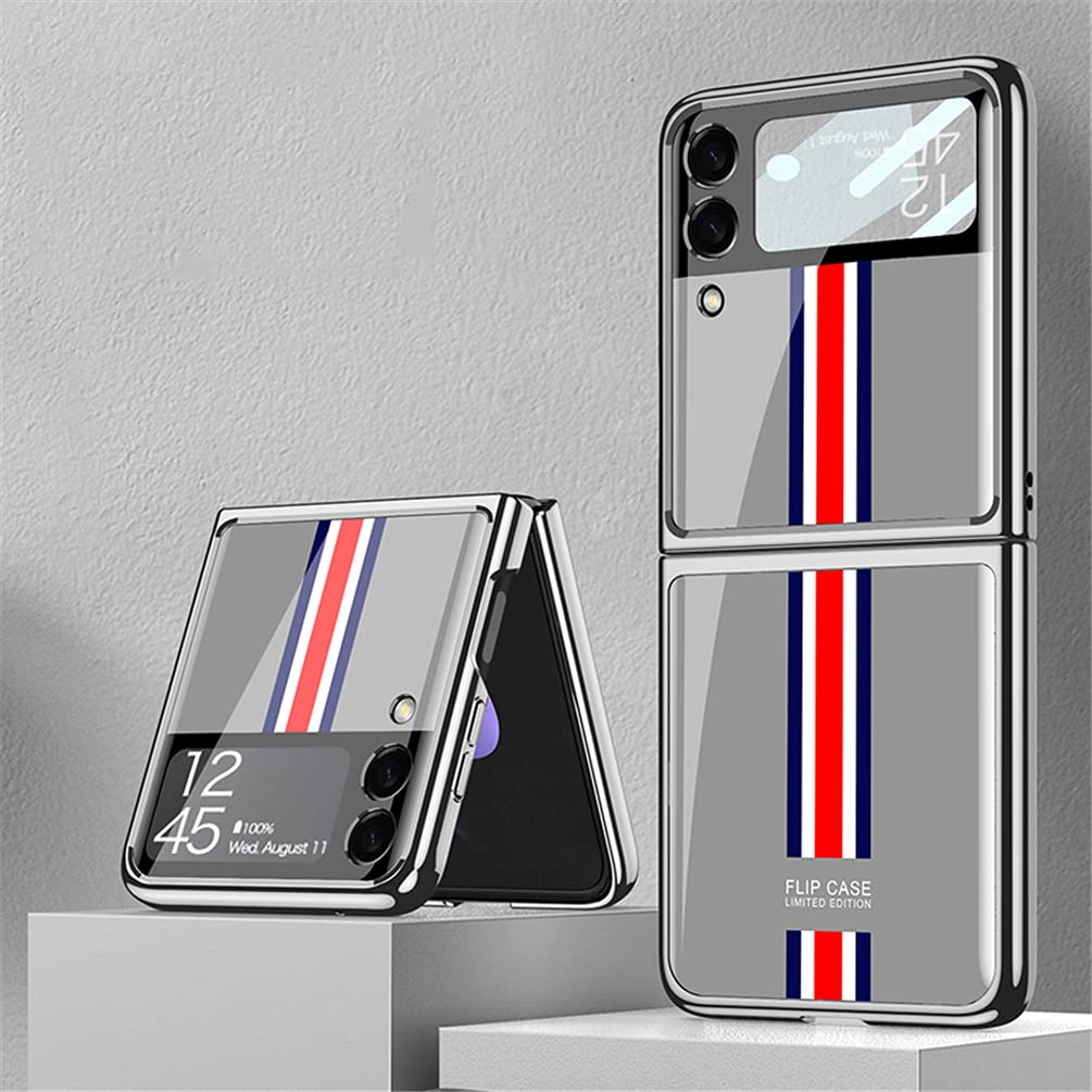 BaiFu Case for Galaxy Z Flip3 5G Cases Ultra-Thin PC Phone Cover for Samsung Galaxy Z Flip3 5G,GK08