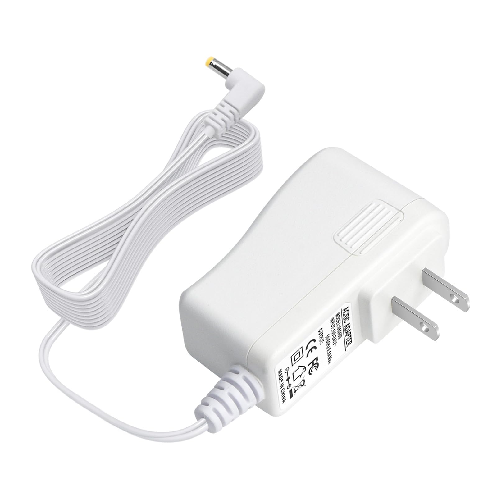 Photo 1 of Power Cord for VTech Baby Monitor Charger, Compatible with VM901 VM919HD VM919-2HD VM819 VM819-2 PU Video Monitor Handheld Screen Parent Unit 5V White Aadpter Cable (Not for Baby Unit Cam)
