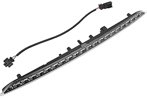 A ABSOPRO LED Third Brake Light for Ford Edge 2015-2024 No.FT4Z-13A613-A/923-133 Clear 3rd High Mounted Stop Lamp Rear Center