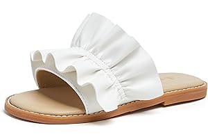 thee bron Toddler Sandals Flower Girls Party Dress Sandals Kids Summer Outdoor Shoes