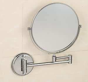 Espejo Del Baño De Cobre Plegable Retráctil Zoom Unilateral De Doble