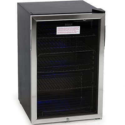 DELLA Beverage Center Mini Refrigerator with Lock Kuwait Ubuy