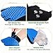 Mpow Pet Grooming Glove, Efficient Dog Hair Remover Mitt Cat Gentle Deshedding Brush Glove, Gentle Massaging Tool with Enhanced Five Finger Design, Perfect for Pets (2 Pack, Right-Handed Only, Blue)