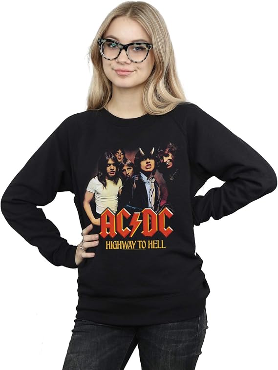 acdc sweatshirt womens