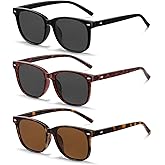 Wzerry Sunglasses for Women Polarized, Sun Glasses Vintage Style Trendy Round UV400 Protection Lens