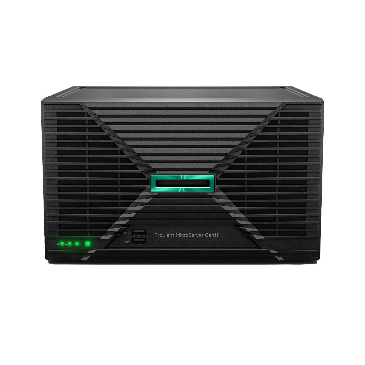 Hewlett Packard Enterprise ProLiant MicroServer Gen11 Tower Server, Intel Xeon 6315P Processor, 16GB Memory, External 180W US Power Supply (HPE Smart Choice P86811-005)