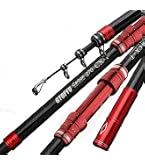 Amazon.com : Whistytwig Carbon Fiber Telescopic Fishing Rod 7.2ft -  Collapsible Travel Design for Backpack Portability - Lightweight Portable Fishing  Pole for Saltwater and Freshwater - Bandit 2.2m : Sports & Outdoors