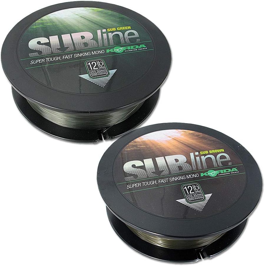 Korda SUBline Carp Monofilament 20lb Brown [Misc.]